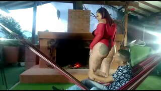 Би зөндөө үйлчлэлд нь зочид буудлын учир нь миний найз охин навч намайг хүлээж байна гэдгийг харж culiada онд пийшин ба amaca нь lustylatinasex