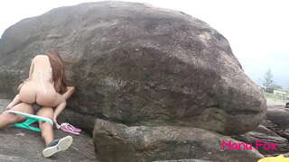 ���ો મનુ ફોક્સ સેક્સ સાથે કોઈ કોન્ડોમ જાહેર બીચ પર